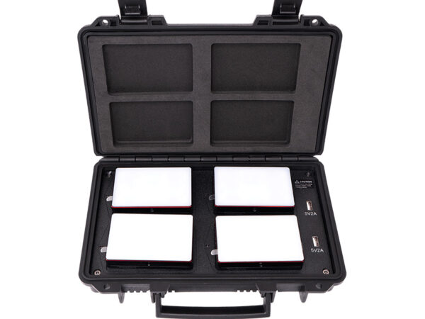 APUTURE MC 4-LIGHT TRAVEL KIT WITH CHARGING CASE